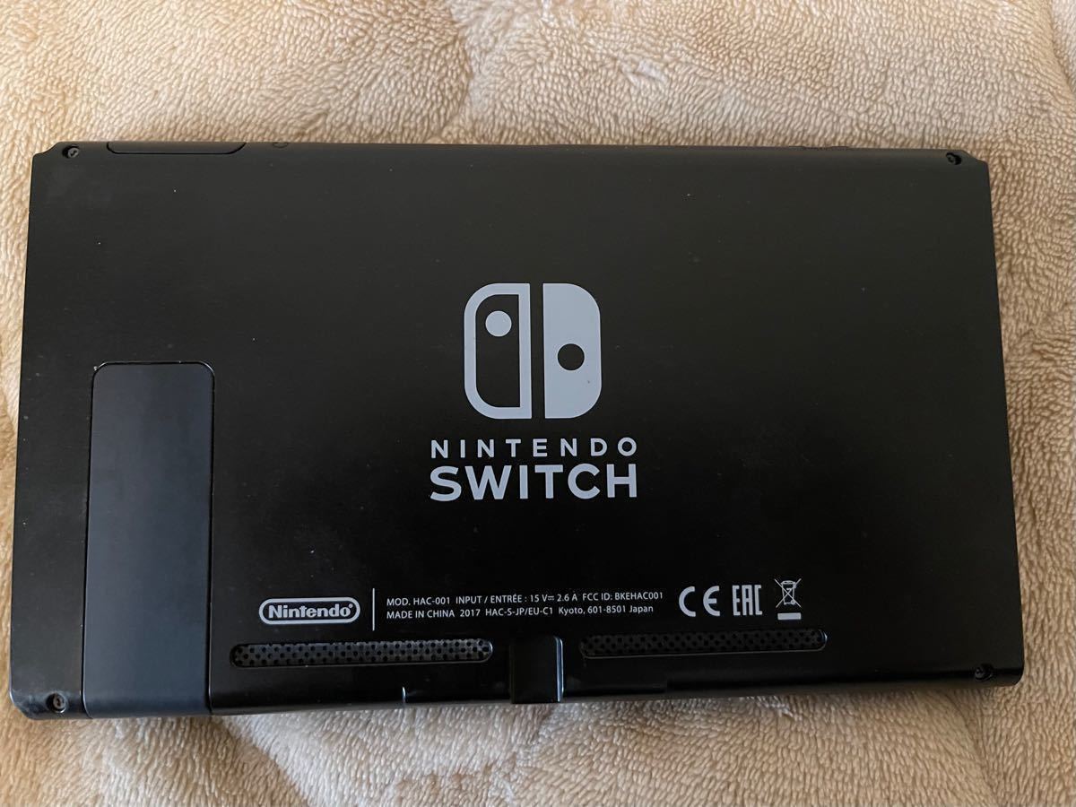 Nintendo Switch 本体 純正充電器セット 2017年製 未対策機