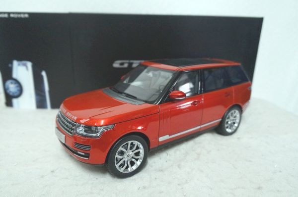 GT AUTOS レンジローバー 1/18 ミニカー 赤 RANGE ROVER
