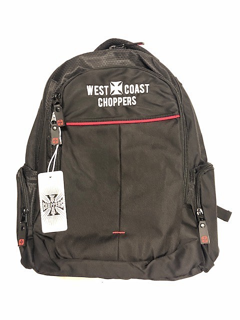 WEST COAST CHOPPERS ウエストコーストチョッパーズ リュックサック 鞄 ブラック 男女兼用バイカー バックパック リュック