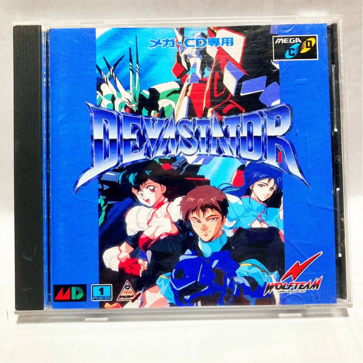 贅沢 メガCD メガドライブ デバステイター DEVASTATOR MEGA-CD 【MD その他