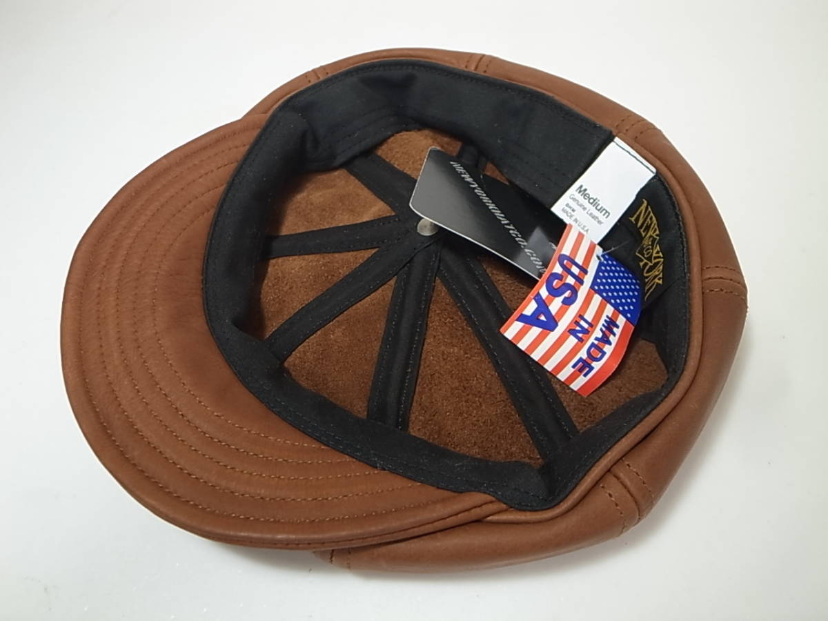 送料無料】New York HatニューヨークハットNewYorkHat Vintage Leather