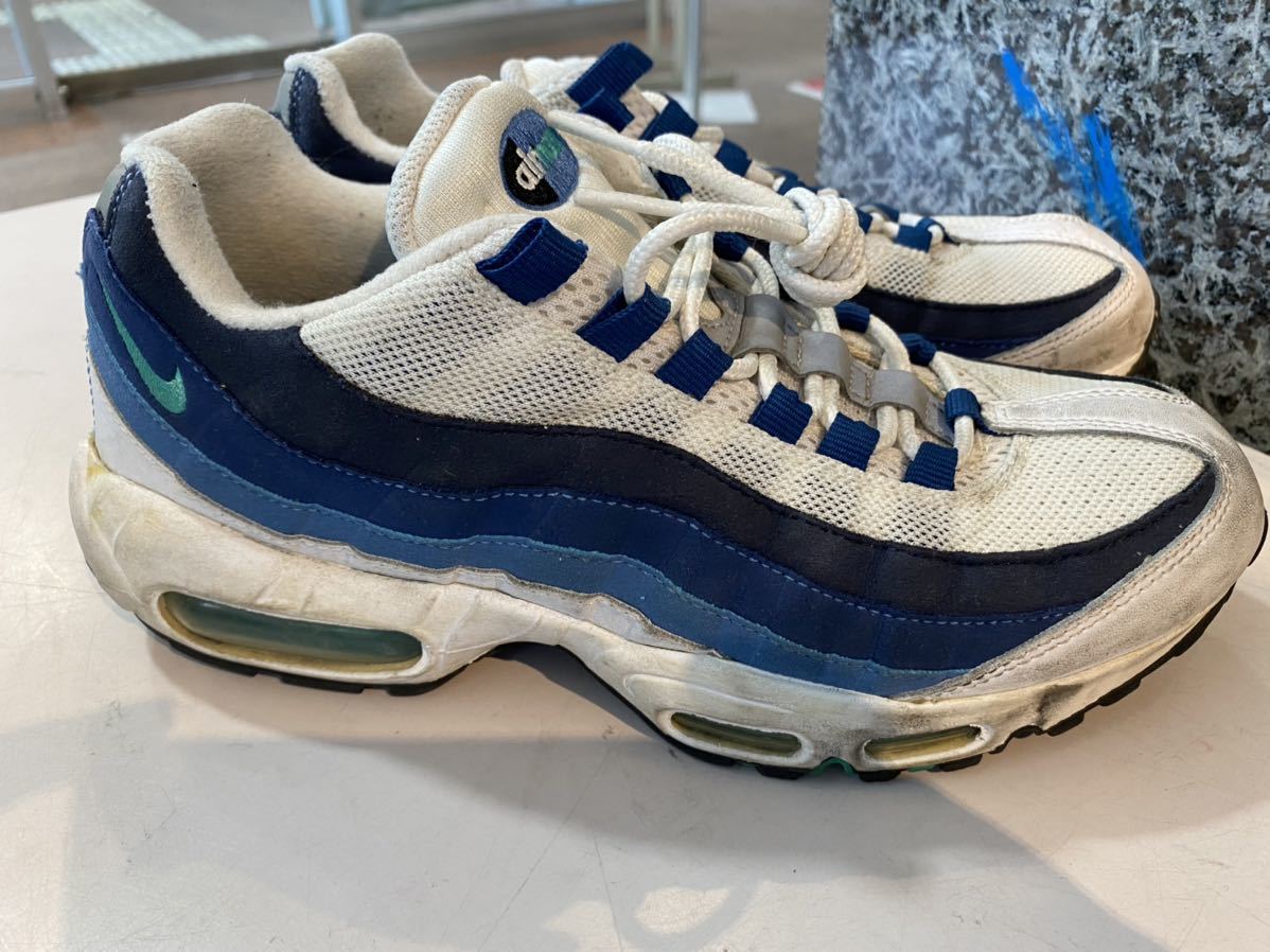 【超特価sale開催】 95 MAX AIR NIKE 2015 OG 554970-131 ブルーグラデ US7.5 青グラデ 25.5cm 【超特価sale開催】 95 MAX AIR NIKE 2015 OG 554970-131 ブルーグラデ US7.5 青グラデ 25.5cm