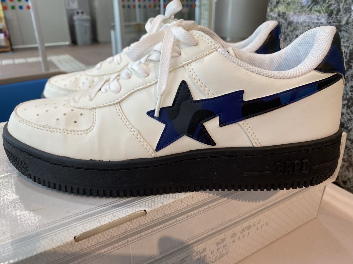 大人気 APE 新品 US10 CAMO NAVY BAPESTA 靴 大人気 APE 新品 US10 CAMO NAVY BAPESTA 靴