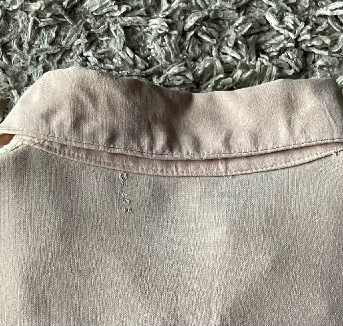 50's ビンテージ ハーフジップ レーヨン ギャバジンシャツ ccorca.org