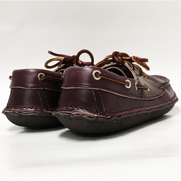  дешевый kotiQUODDY TRAIL MOCCASIN Хромированный Excel кожа Boat Moc вино 8 размер новый товар America производства deck shoes 