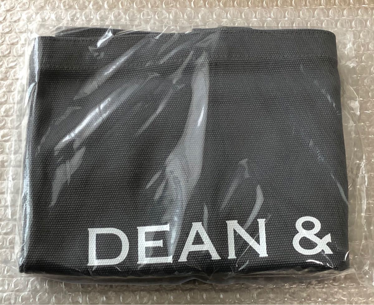 新品　DEAN & DELUCA トートバッグ チャコールグレー Lサイズ 正規品 エコバッグ 通勤 通学 折りたたみバッグ