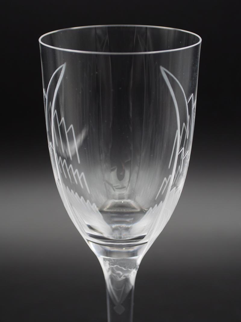 ラリック LALIQUE アンジュ シャンパンフルート H 20 5cm 2脚 ラリック LALIQUE アンジュ シャンパンフルート H 20 5cm 2脚
