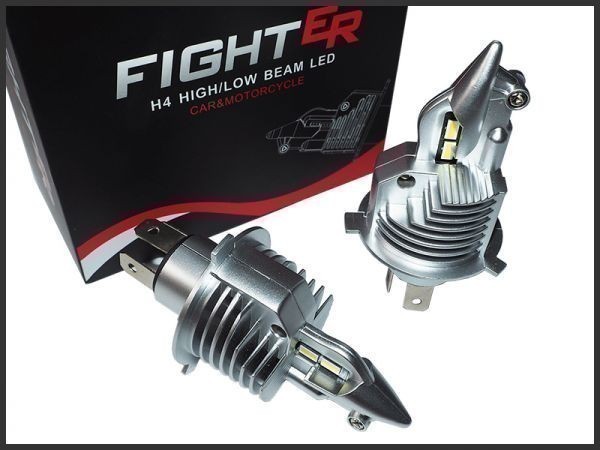 ★車検対応 明るい16000LM ダイハツ エッセ L235S L245S LEDヘッドライト H4 Hi/Lo LEDバルブ 2個セツト 1年保証_画像1