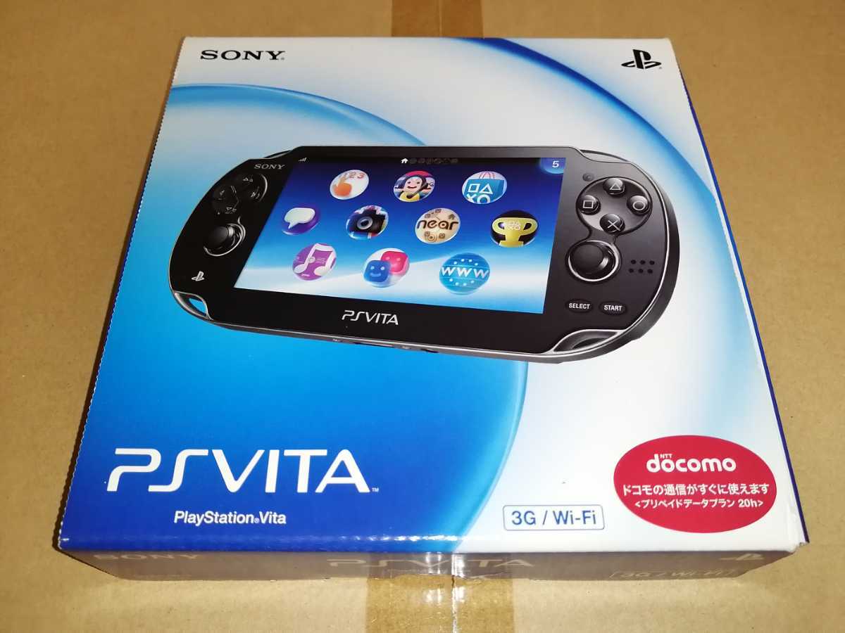 PS Vita 1000 本体 クリスタル・ブラック 