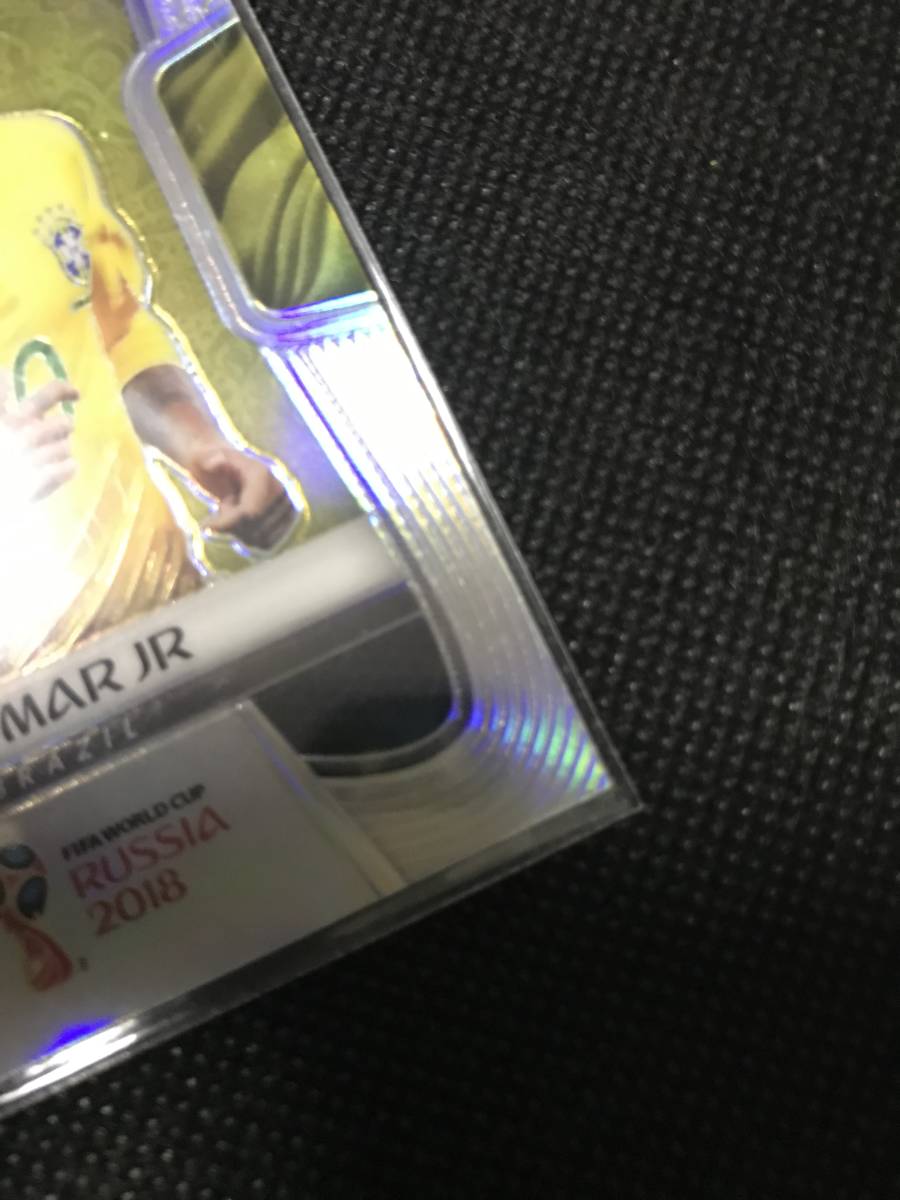 Neymar.JR ネイマール 2018 Panini Prizm World Cup soccer base silver Prizm Refractor CARDS #25 ベース カード ブラジル シルバー☆_画像5