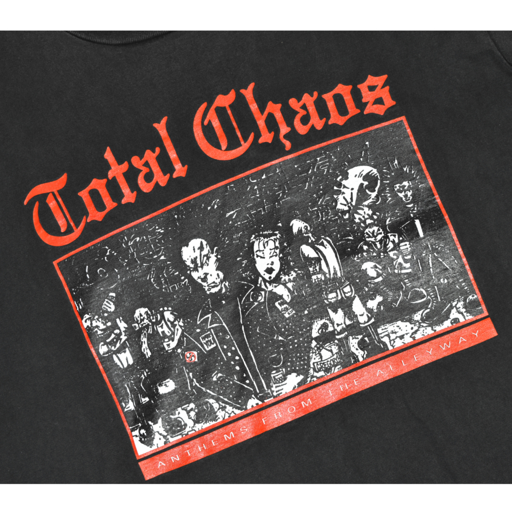  90s ビンテージ total chaos トータルカオス Tシャツ size.M　_画像4