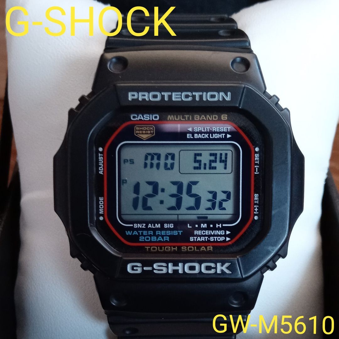 本体のみ CASIO G-SHOCK GW-M5610 カシオGショック 電波ソーラー Yahoo