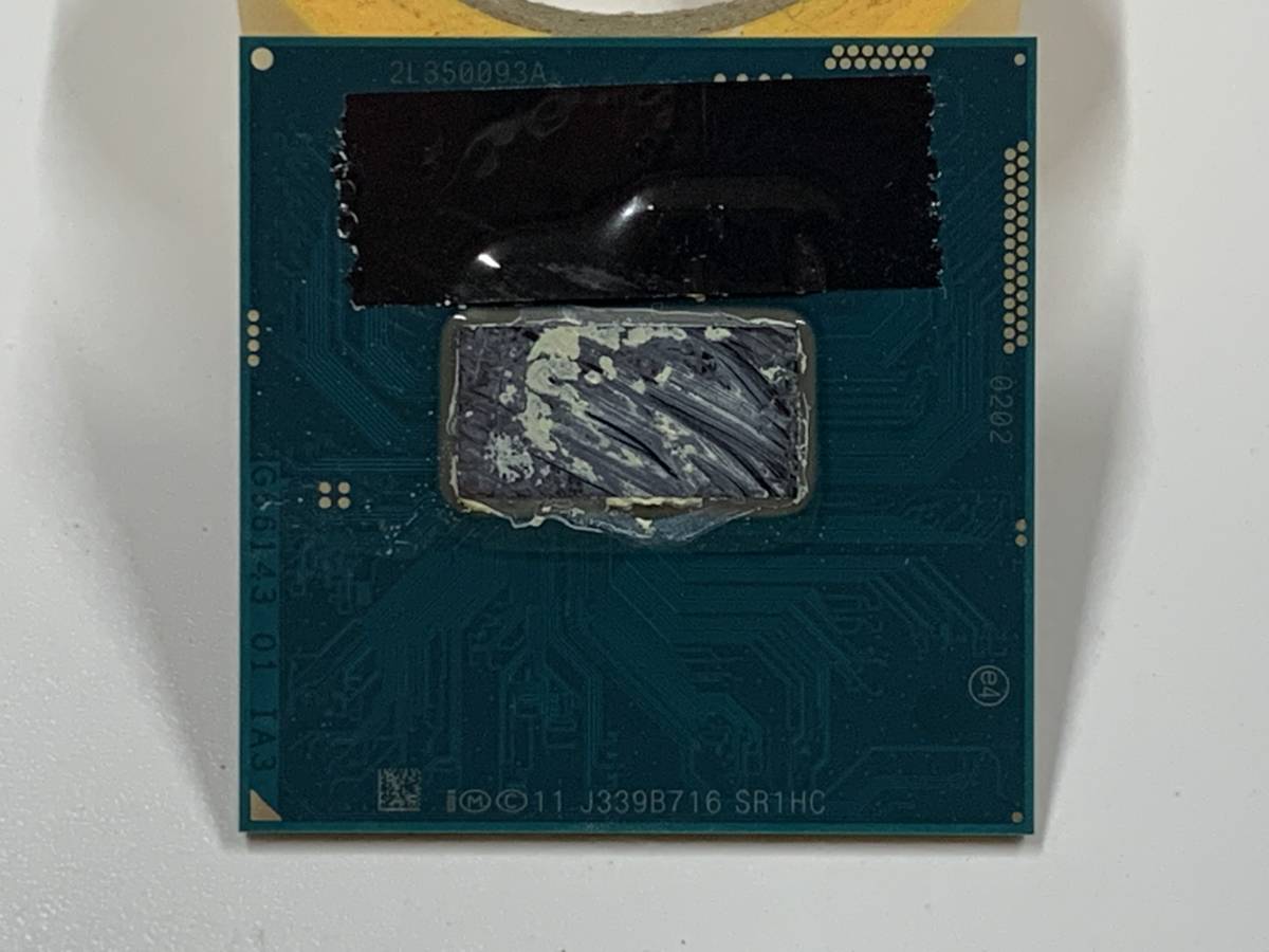 B593)Intel Core i3 4000M 2.4GHz SR1HC used operation goods 