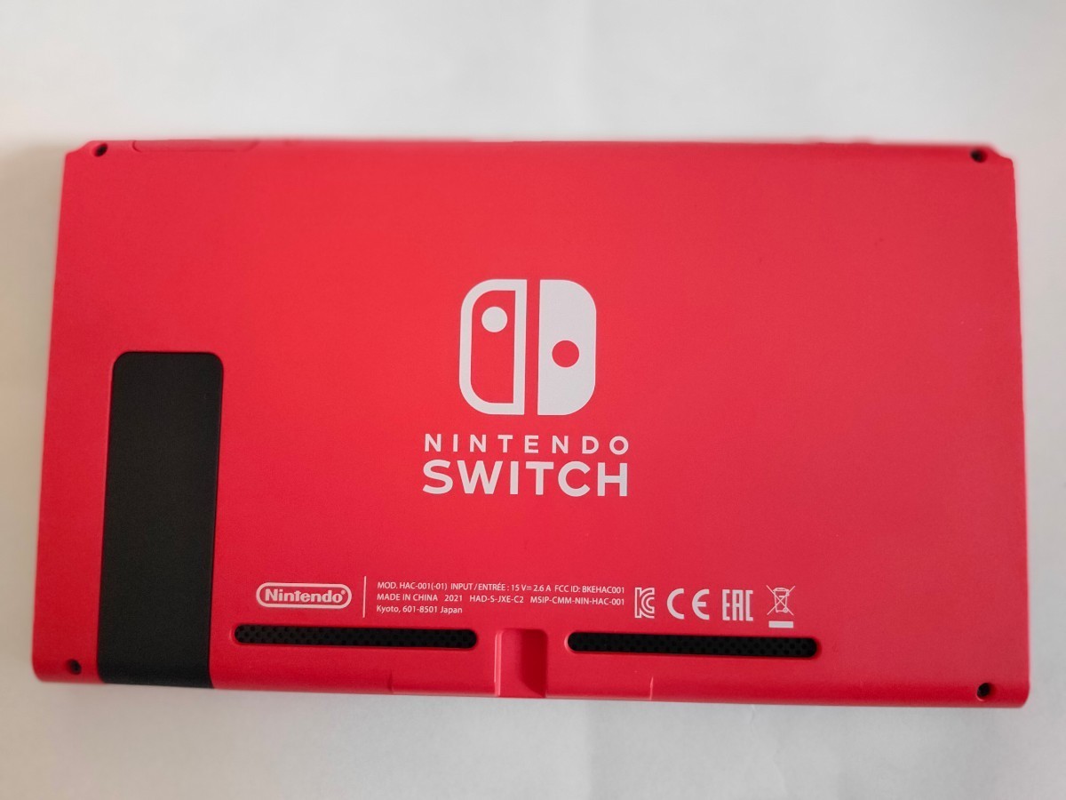 Nintendo Switch ニンテンドースイッチ本体 マリオレッド×ブルー