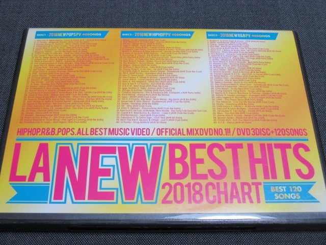 DVD LA NEW BEST HITS 2018 CHART (3枚組）_画像4