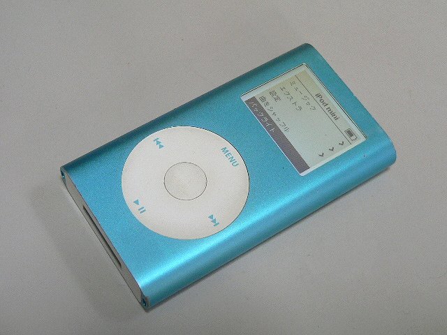 最高級のスーパー iPod mini A1051 4GB 高級感 ブルー バッテリー良好 第2世代