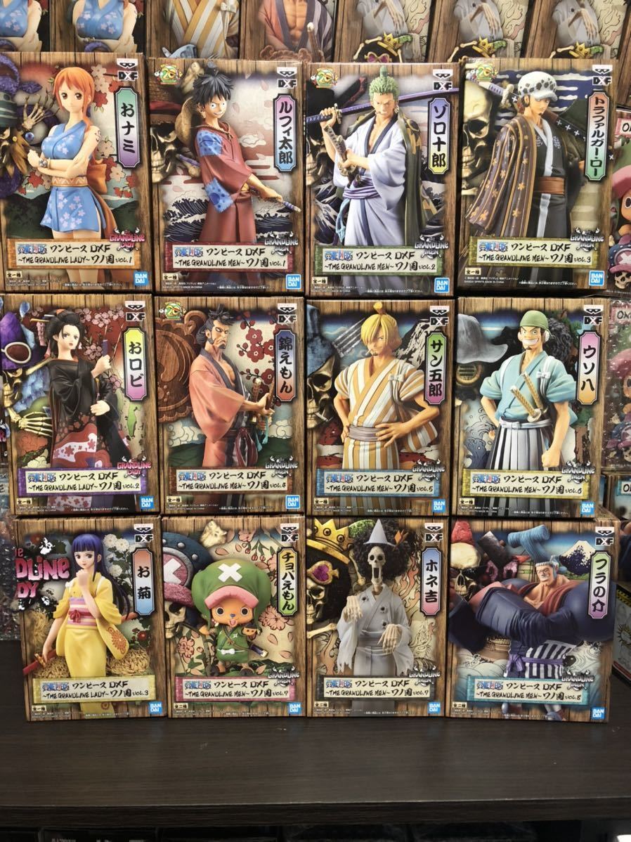 未開封 12体 ONE PIECE 23th ワンピース フィギュア グラメン ワノ国編