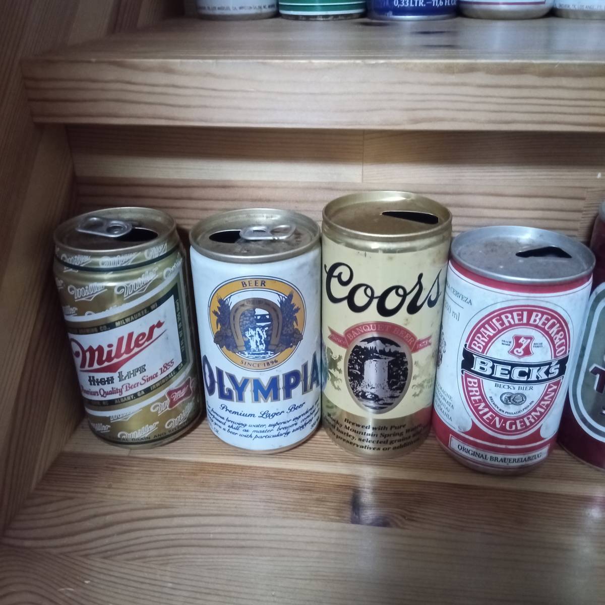 世界の缶ビール　空き缶　24本　３０年以上前の缶ビール_画像3