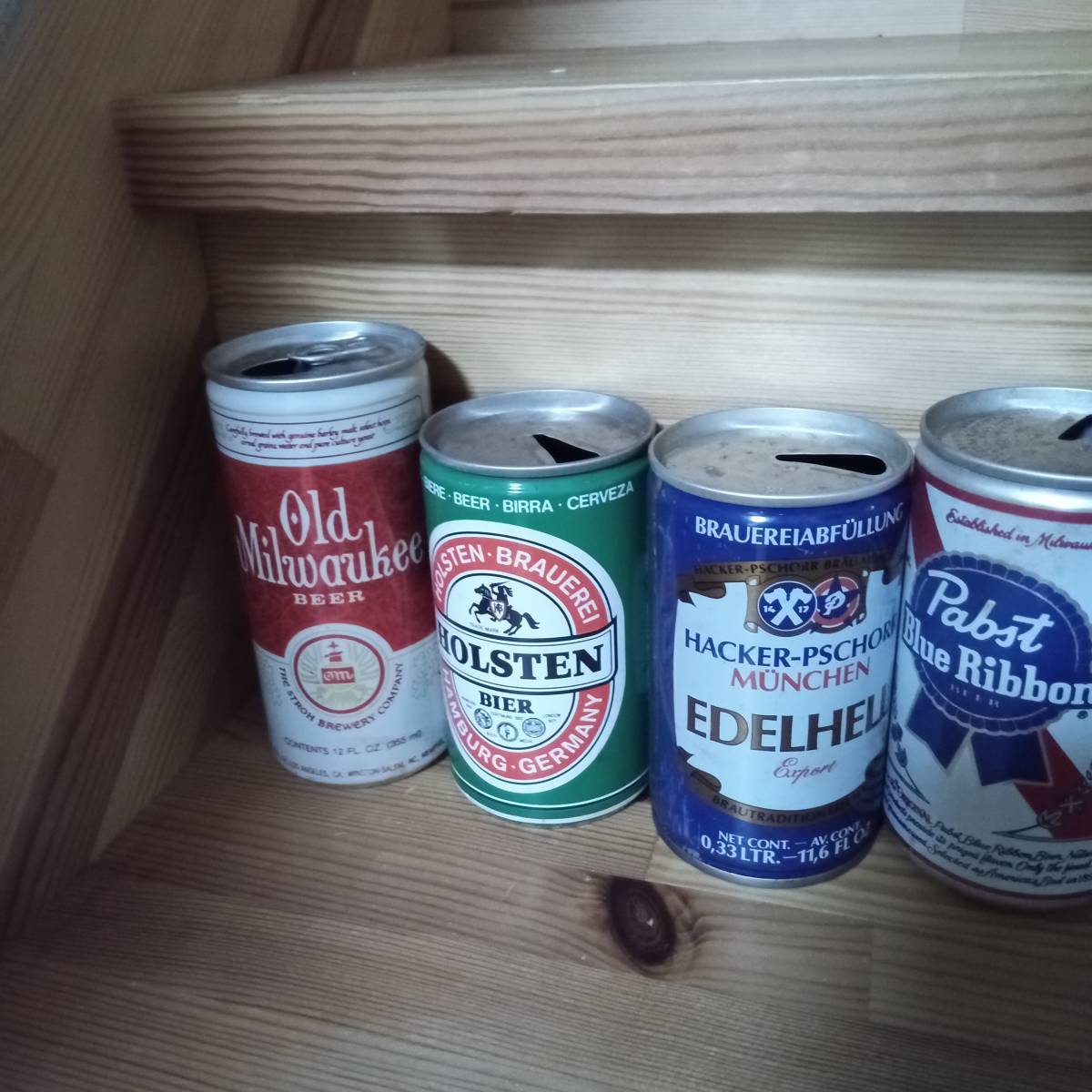 世界の缶ビール　空き缶　24本　３０年以上前の缶ビール_画像8