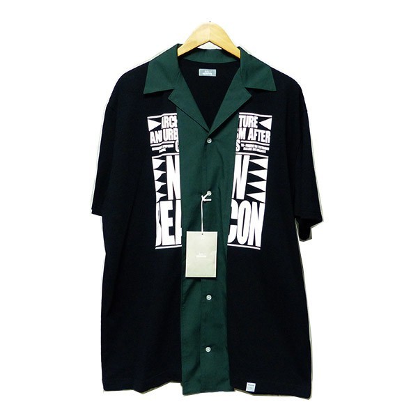 【おトク】 kolor / BEACON 20SS 切替 オープンカラー 半袖 シャツ Lサイズ 【おトク】 kolor / BEACON 20SS 切替 オープンカラー 半袖 シャツ Lサイズ