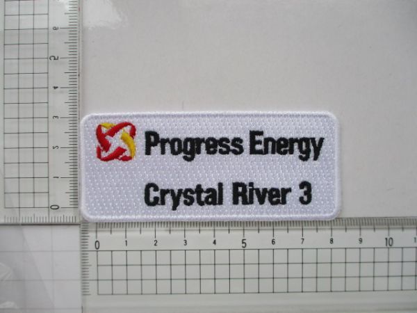 Progress Energy エネルギー プログレス・エナジー 発電会社 企業 ロゴ ワッペン/刺繍 パッチ USA アメリカ おしゃれ ビンテージ 499_画像7