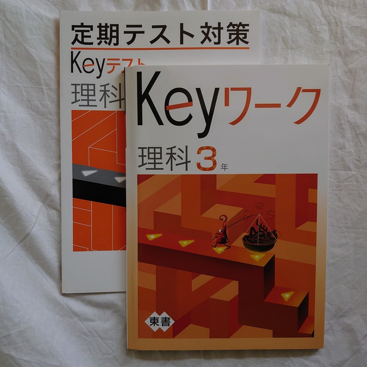 Keyワーク Keyテスト 理科 中3 東書 教育開発出版 塾専用教材 未使用