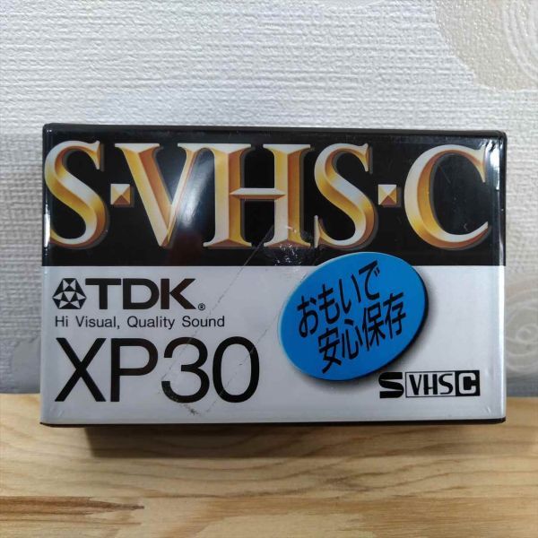 TDK S-VHS-C XP30 ビデオカセットテープ (21_424_13)_画像1