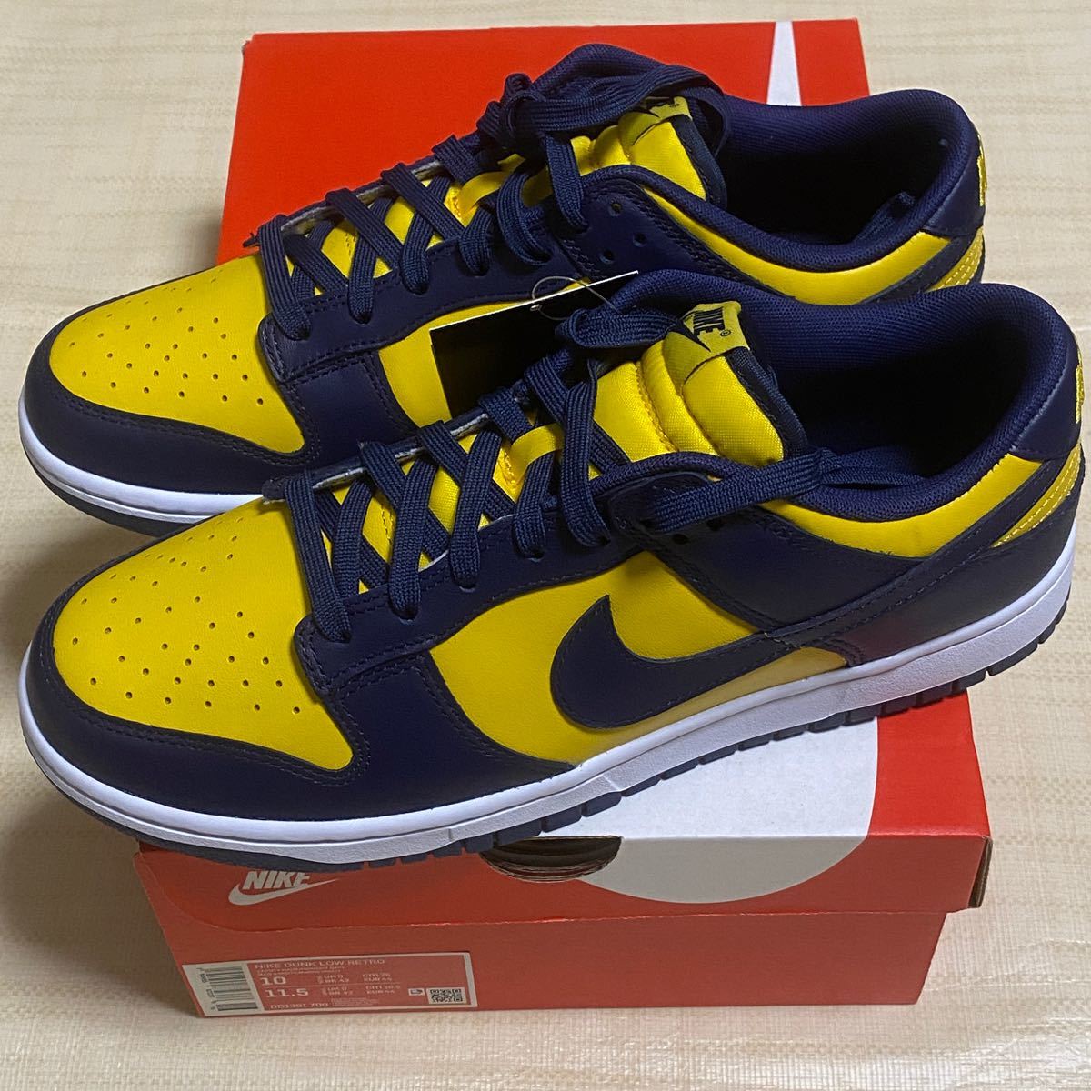 Paypayフリマ 新品 28cm Nike Dunk Low Retro Michigan ナイキ ダンクロー ミシガン Nike ナイキ Paypayフリマ 新品 28cm Nike Dunk Low Retro Michigan ナイキ ダンクロー ミシガン Nike ナイキ