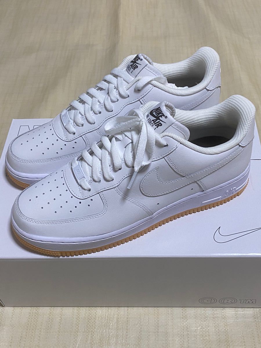 Paypayフリマ 新品 27 5cm Nike Air Force 1 By You ホワイト ガムソール エアフォース1 ナイキ
