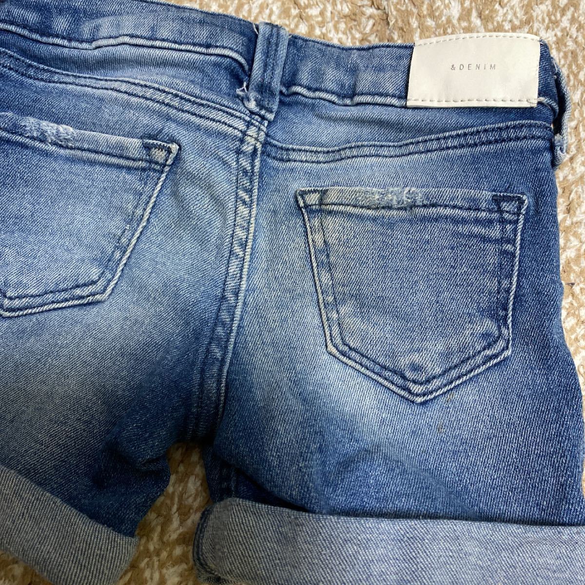 PayPayフリマ|更に値下げ HM しまむら デニムショートパンツ90〜100 2枚セット PayPayフリマ|更に値下げ HM しまむら デニムショートパンツ90〜100 2枚セット