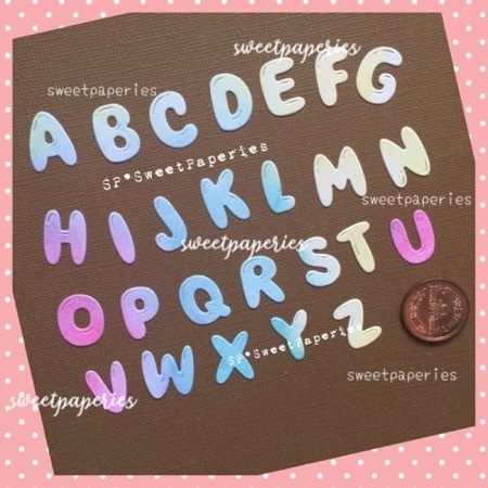  large 880 alphabet circle character letter cutting da Ida ikatto tool 
