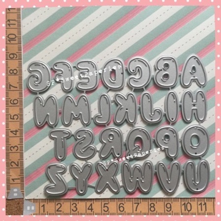  large 880 alphabet circle character letter cutting da Ida ikatto tool 
