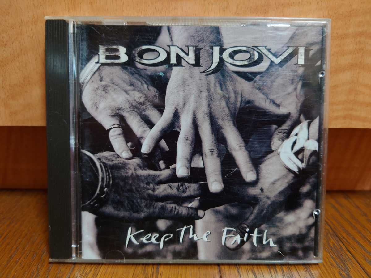 送料無料　BON JOVI　Keep The Faith USED CD ボン・ジョヴィ　1992 ボンジョビ　PolyGram Records　