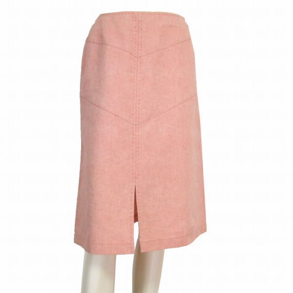【あすつく】 美品/ソニアリキエル SONIA RYKIEL デニム調スカート 表記40号(11号/L相当) ピンク ステッチライン スリット 春夏向 ボトムス レディース ソニアリキエル 【あすつく】 美品/ソニアリキエル SONIA RYKIEL デニム調スカート 表記40号(11号/L相当) ピンク ステッチライン スリット 春夏向 ボトムス レディース ソニアリキエル