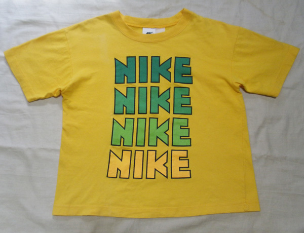 90s NIKE ゴツナイキ 4連ロゴ Tシャツ 古着 fkip.unmul.ac.id