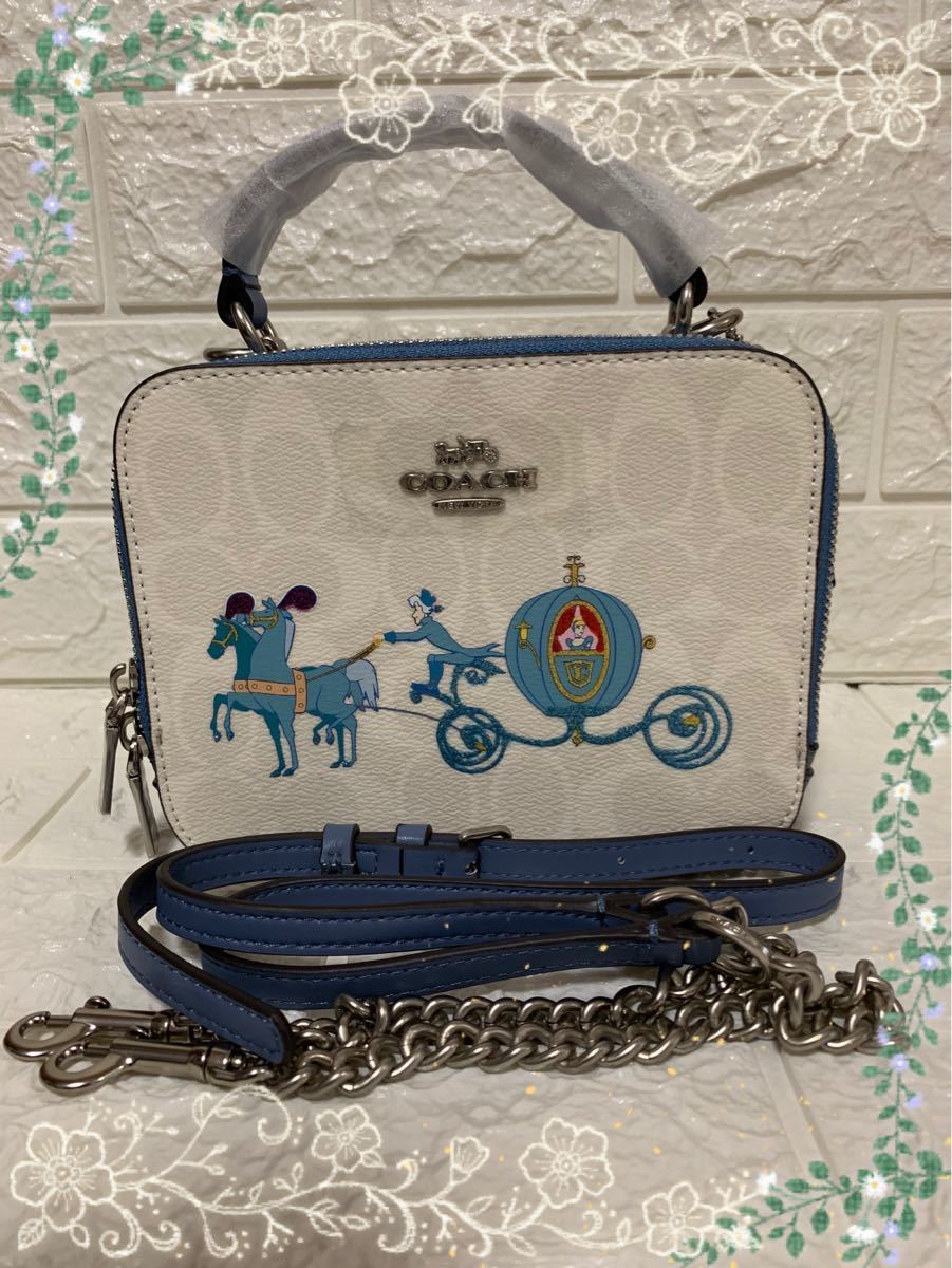 Paypayフリマ コーチdisney Coachコーチシンデレラ ショルダーバッグ超可愛い Paypayフリマ コーチdisney Coachコーチシンデレラ ショルダーバッグ超可愛い