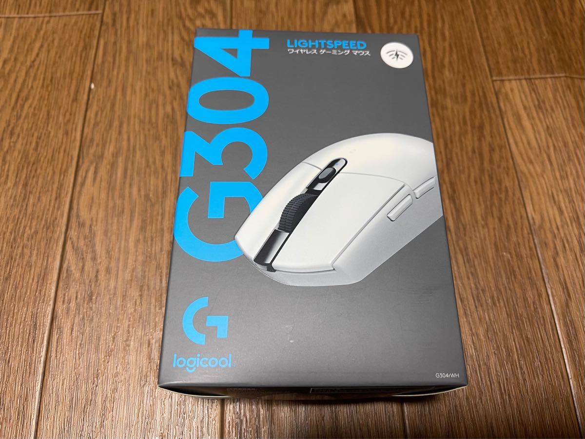 未使用未開封 Logicool G304 ホワイト LIGHTSPEED ゲーミングマウス ロジクール ワイヤレス