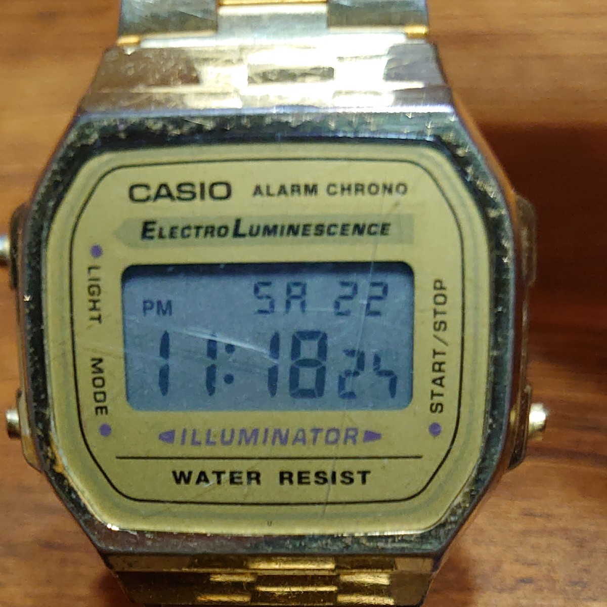 CASIO カシオ オールド ヴィンテージ 腕時計 時計 A202 稼動品