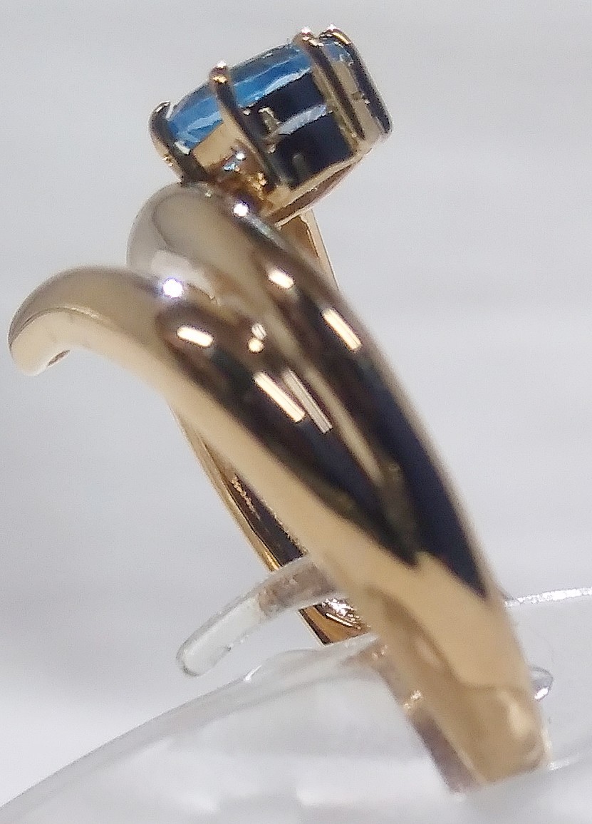 正規店国産 ヤフオク! - K18 750 リング 天然ブル... 限定30%OFF