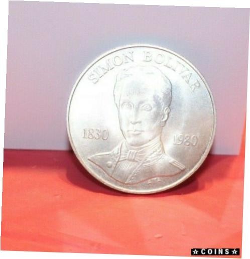 経典 シルバー ゴールド アンティークコイン Venezuela Coin 100 Bolivares 1980 Si #1732 その他