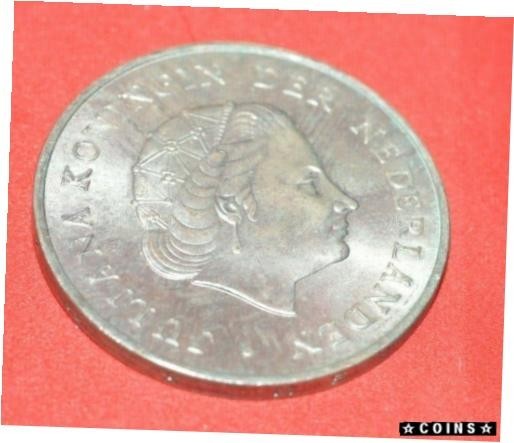 シルバー ゴールド アンティークコイン 1964 Silver 25g 2 1/2 Gulden Antille #2042