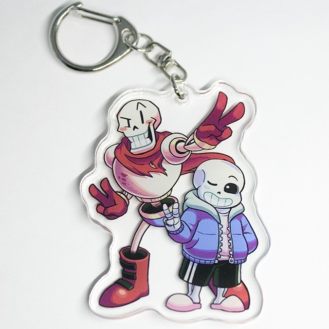 【送料無料/新品】 サンズ・パピルス アクリルキーホルダー Undertale｜Yahoo パソコン用キーボード