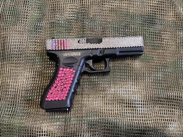 788】【デコ銃 カスタム 初速80】東京マルイ グロック18C G18C