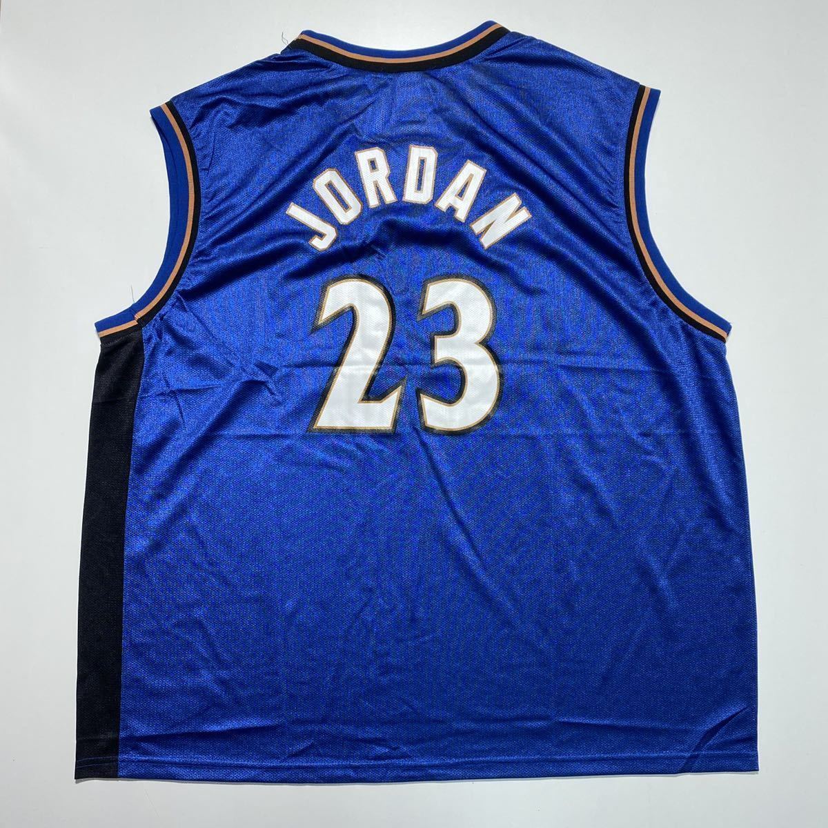 独創的 【XL】新品 Champion NBA WIZARDS 23 JORDAN Uniform チャンピオン nba ワシントンウィザーズ  マイケルジョーダン ユニフォーム G432 XLサイズ以上