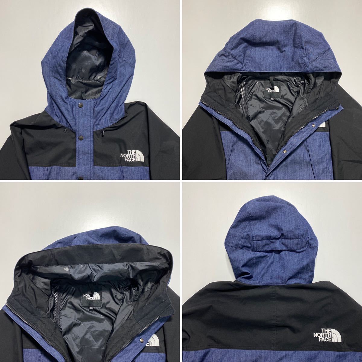 【XXL】THE NORTH FACE Mountain Light Denim Jacket ザノースフェイス マウンテン ライト デニム ジャケット (NP12032) G630_画像3