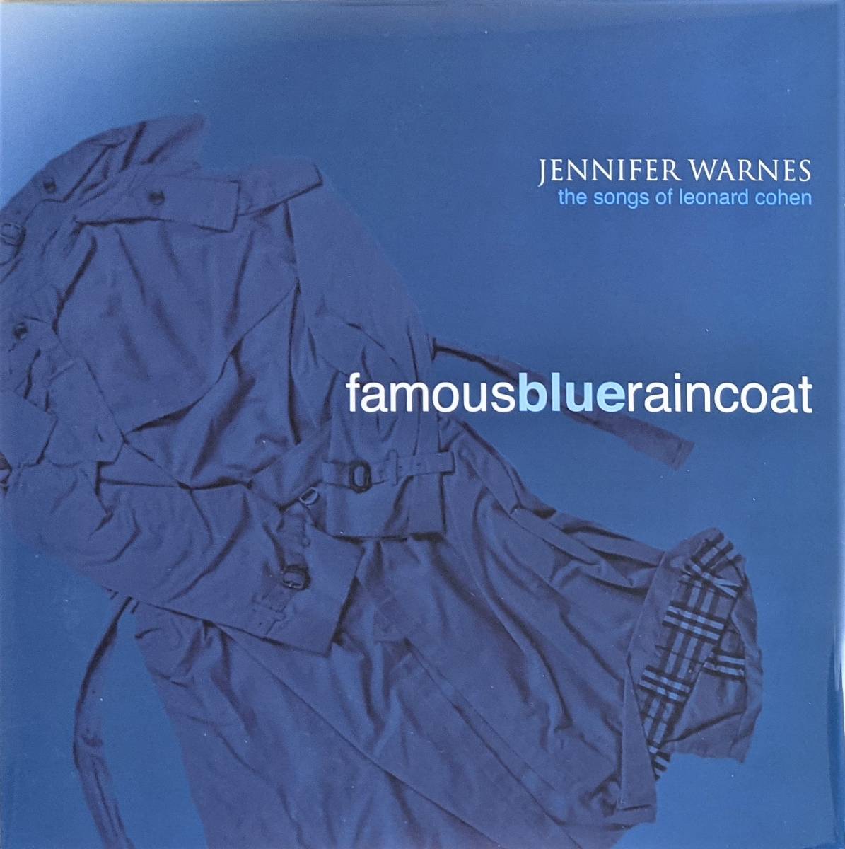 Jennifer Warnes ジェニファー・ウォーンズ - Famous Blue Raincoat (The Songs Of Leonard Cohen) 限定リマスター再発アナログ・レコード