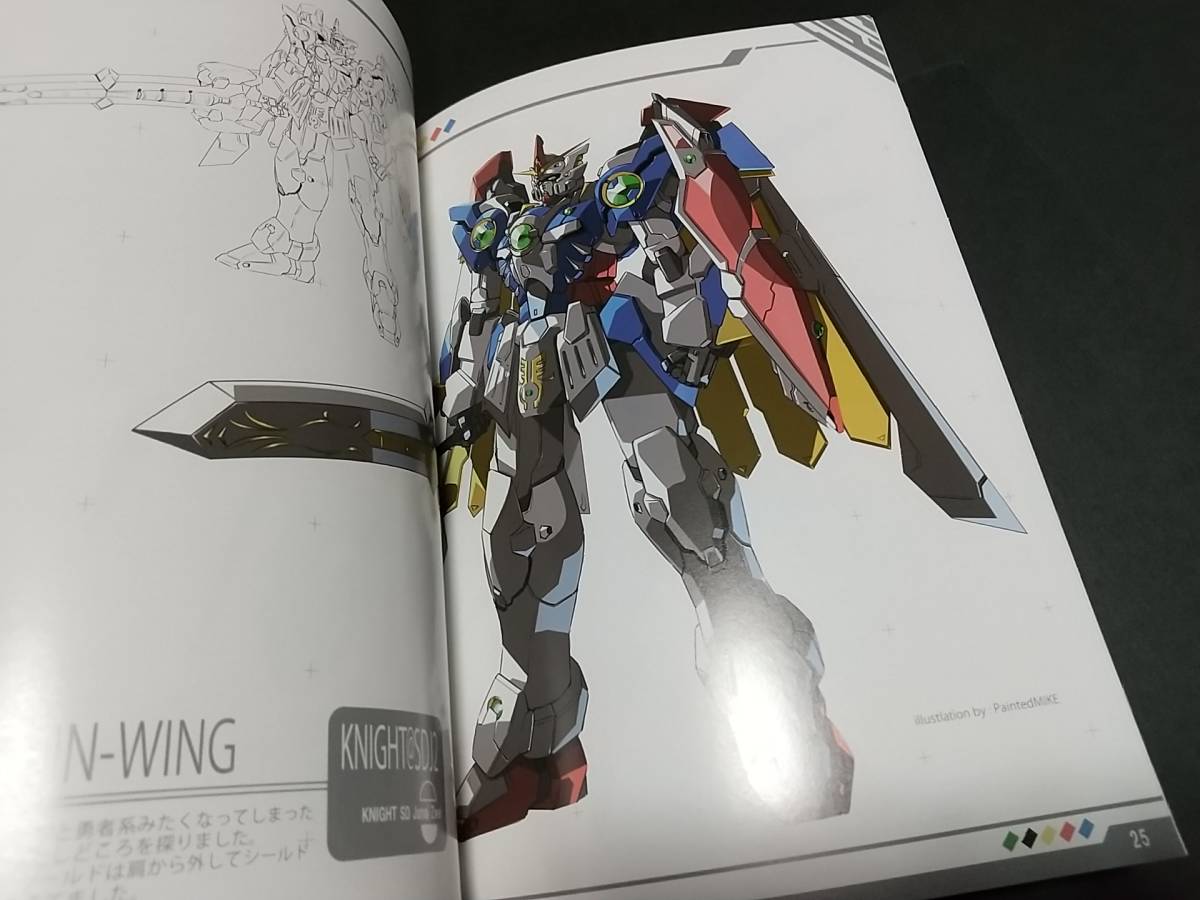 ガンダム「倉持キョーリュー ナイトガンダム2013」ファースト Z ガンダムセンチネル 倉持図鑑_画像7