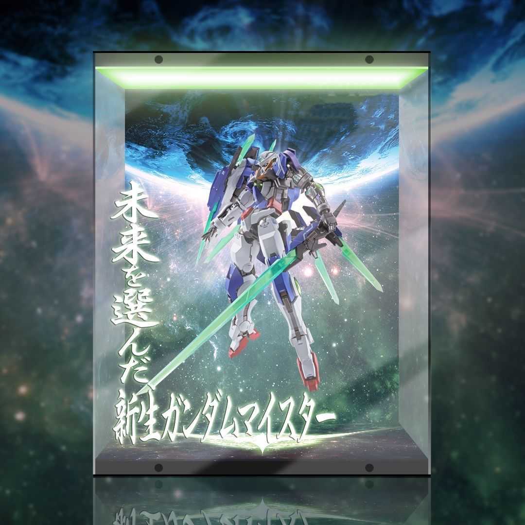 バンダイ METAL BUILD ガンダムエクシアリペアIV ☆専用☆ コレクションケース 展示ケース LED照明 アクリル ディスプレイ ショーケース