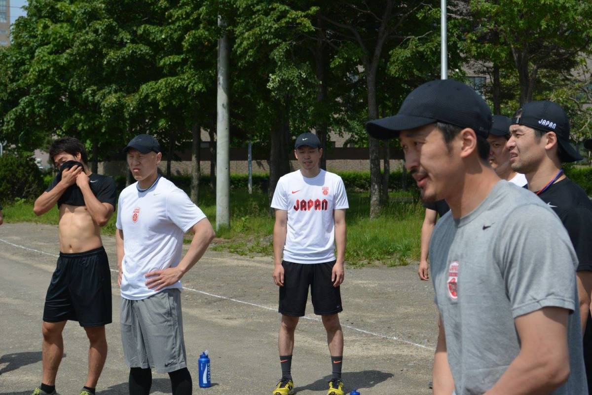 [ player main .]2016 ice hockey Japan representative man .NIKE Nike interior / summer outdoors not for sale training tops T-shirt practice put on | Olympic . wheel 