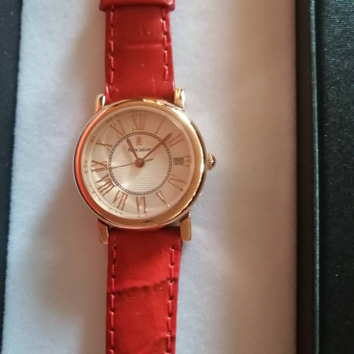 PIERRE LANNIER ピエール・ラニエ 腕時計 P871902C55 正規輸入品 レッド